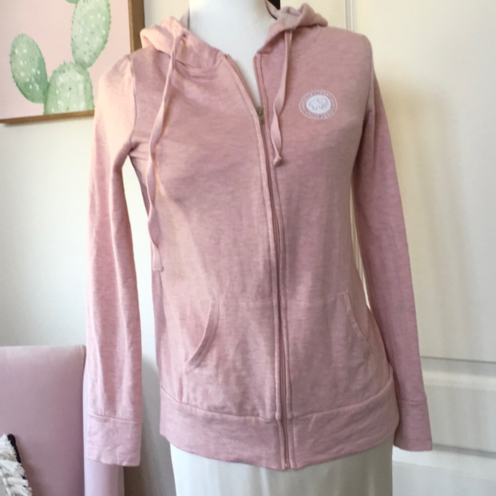 Ivory Ella zip up sweatshirt/hoodie/jacket. Size S